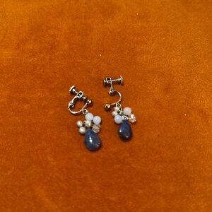 Lapiz lazuli dangling